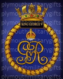 HMS King George V Magnet